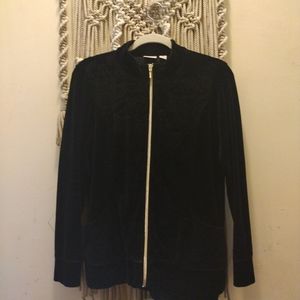 Vintage Chicos Velour Suit